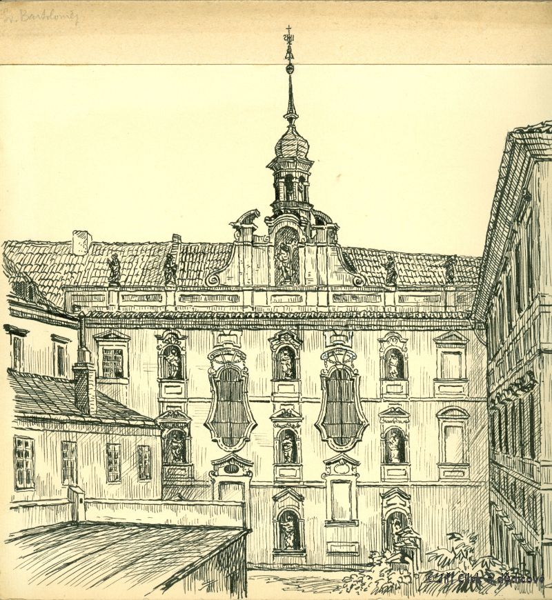 Praha – Staré Město, kostel sv. Bartoloměje
